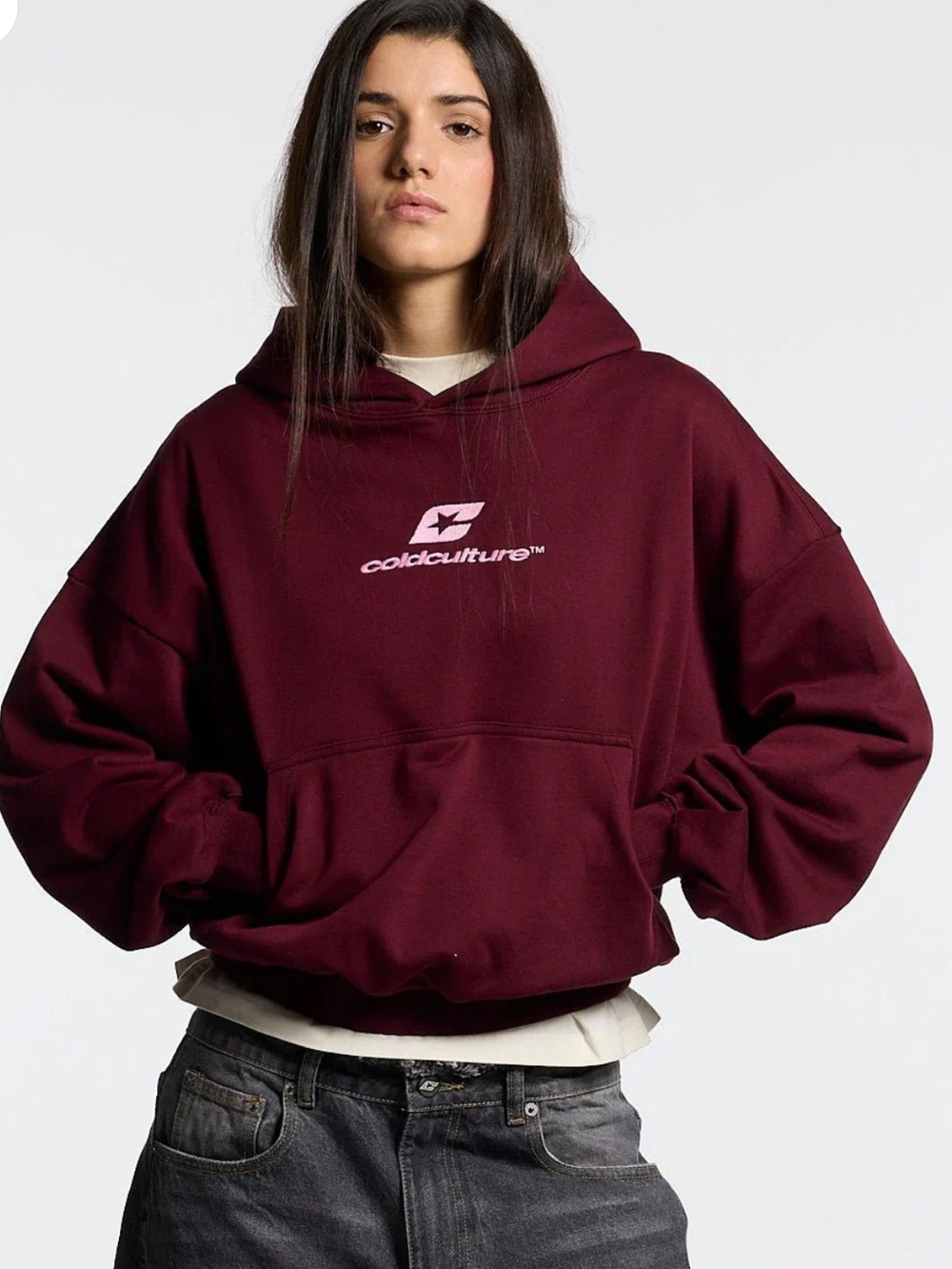 Cold Culture Women's Burgundy Hoodie